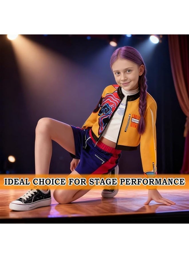 Kids Costumes Cosplay Girls Pop Singers Halloween Party Outfits Anime Christmas Party Carnival Uniform for Kids - Image 4